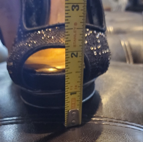 BCBGMaxAzria black sling back heels Pippa Size 7 - Picture 11 of 15